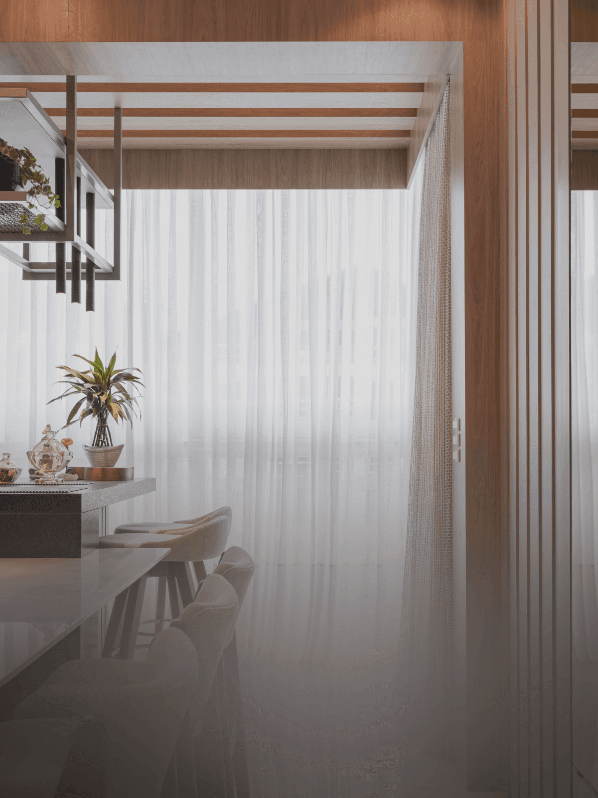 Cortinas de tecido